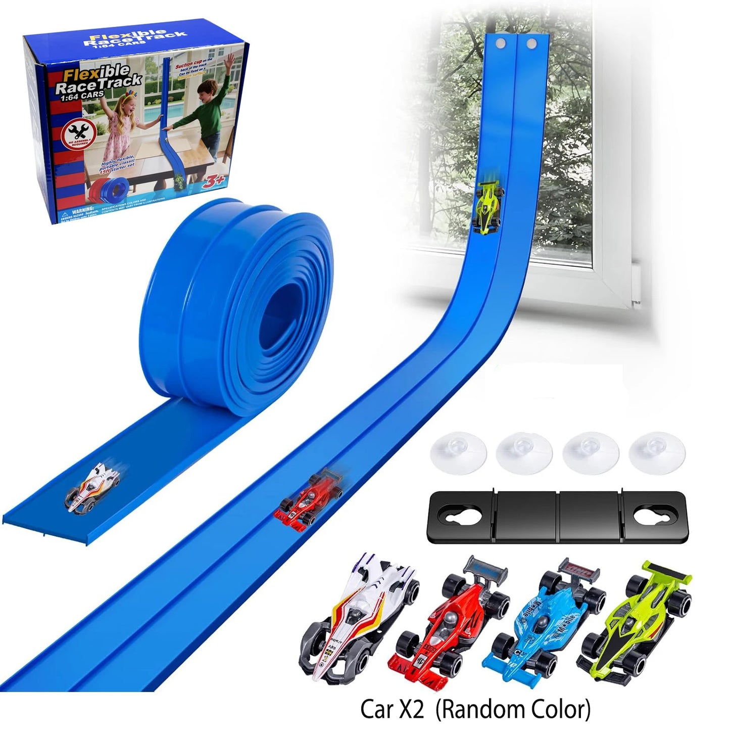 Flexible Race Car Ramp Track – 15ft